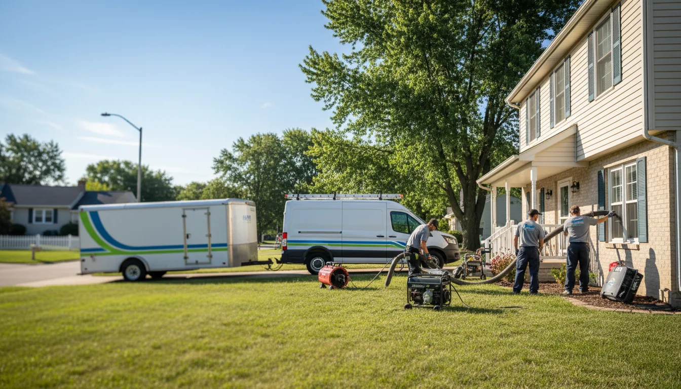 Flooded Basement Restoration And Cleanup With Repair in Dwight, NE near me